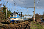 242 211-1, trať: 220 Praha - České Budějovice (Hluboká nad Vltavou), foceno: 26.02.2016