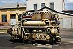 DEPO České Budějovice - motor typ DR 230-6 K z lokomotivy 742
