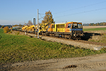 PA 300.3-3 (pracovní stroj na úpravu kolejového lože), Dolní Svince, foceno: 04.11.2014