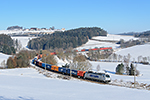 METRANS TRAXX MS 386 005-3, trať 196 Horní Dvořiště - Summerau - Linz (Waldburg), foceno: 22.01.2016