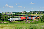 METRANS TRAXX MS 386 007-9, trať 196 Horní Dvořiště - Summerau - Linz (Frensdorf), foceno: 07.06.2016