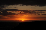 Západ slunce v La Caleta (Tenerife)