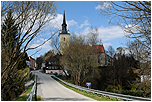 Rožmitál na Šumavě se rozkládá asi 14 km jižně od Českého Krumlova a 10 km jihozápadně od města Kaplice. Byl založen v polovině 13.století Vítkovcem Vokem v souvislosti s budováním hradu Rožmberku nad Vltavou. První zmínka o Rožmitálu pochází z roku 1259, kdy Vok z Rožmberka věnoval podací právo k farnímu kostelu v nové osadě právě založenému cisterciáckému klášteru ve Vyšším Brodě. Rožmitál byl zakládán s cílem, aby se stal tržní osadou pro hrad Rožmberk.