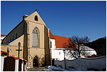 Obec nazvaná podle původního gotického cisterciáckého kláštera byla založena nad meandrem Vltavy Přemyslem Otakarem II v roce 1263. Obec se nachází v Chráněné krajinné oblasti Blanský les na úpatí hory Kleť mezi Českým Krumlovem a Českými Budějovicemi.