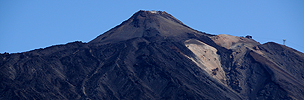 Nejvyšší hora Španělska Pico del Teide 3718 m.