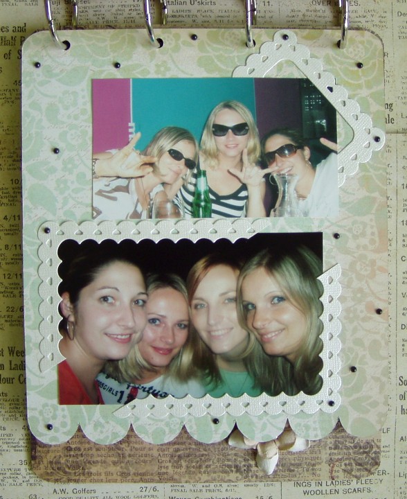 Ukázky scrapbookingu (alba, razítka, písmenka)