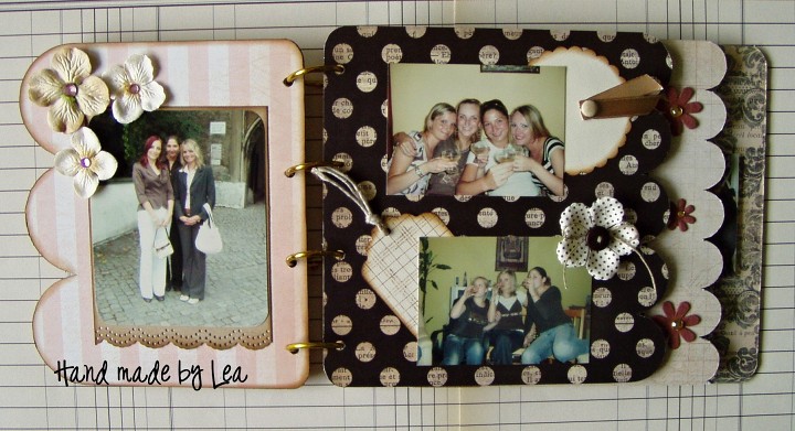 Ukázky scrapbookingu (alba, razítka, písmenka)