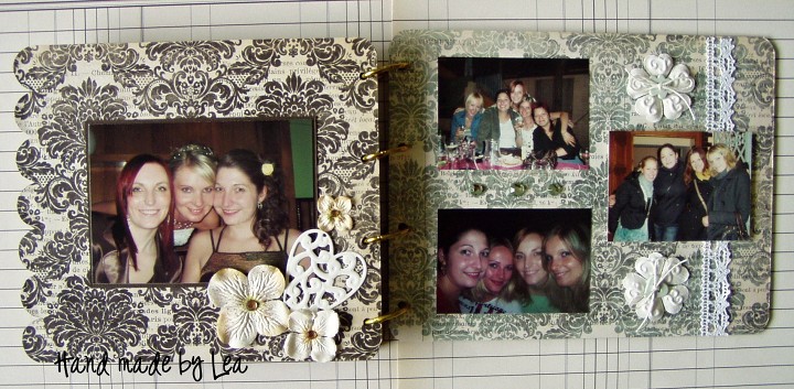 Ukázky scrapbookingu (alba, razítka, písmenka)