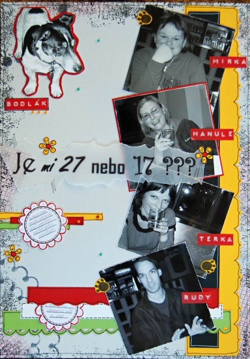 Ukázky scrapbookingu (alba, razítka, písmenka)