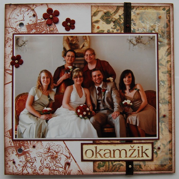 Ukázky scrapbookingu (alba, razítka, písmenka)