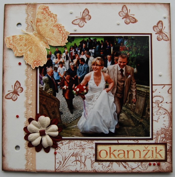 Ukázky scrapbookingu (alba, razítka, písmenka)