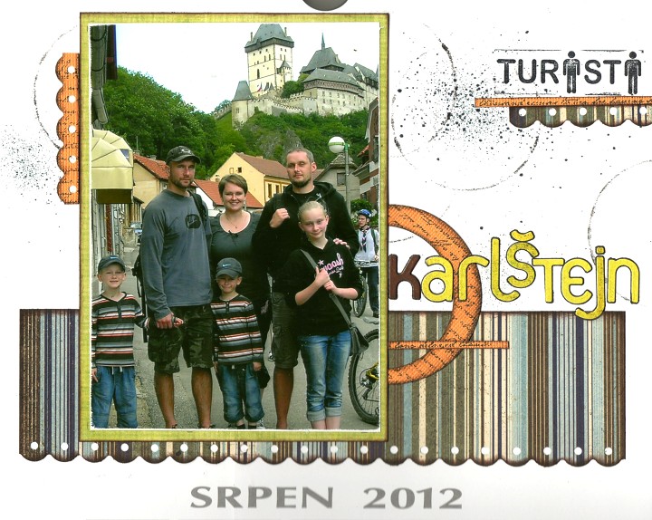 Ukázky scrapbookingu (alba, razítka, písmenka)