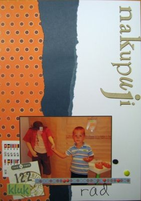 Ukázky scrapbookingu (alba, razítka, písmenka)