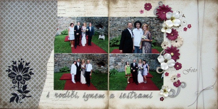 Ukázky scrapbookingu (alba, razítka, písmenka)