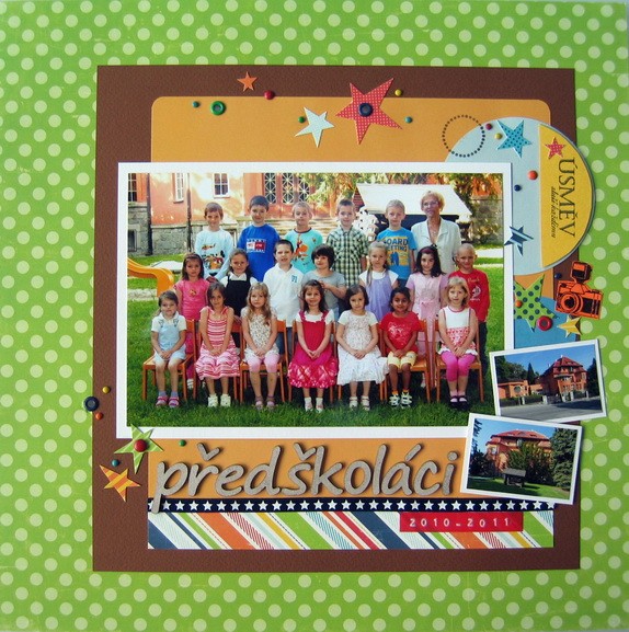 Ukázky scrapbookingu (alba, razítka, písmenka)