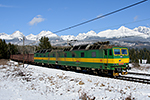 131 056-4, trať: ŽSR 180 Žilina - Košice (Tatranská Štrba - Štrba), foceno: 10.02.2014