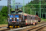 210 045-1, trať 195 Lipno nad Vltavou - Rybník (Vyšší Brod), foceno: 05.06.2015