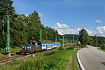 210 059-2, trať: 195 Rybník - Lipno nad Vltavou (Vyšší Brod), foceno: 29.07.2016