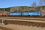 240 053-9, trať: 196 České Budějovice - Horní Dvořiště (Horní Dvořiště), foceno: 27.03.2017