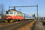 242 216-0, trať: 220 Praha - České Budějovice (Hrdějovice), foceno: 04.03.2016