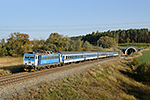 362 116-6, trať: 220 Praha - České Budějovice (Olbramovice), foceno: 17.10.2017