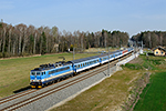 362 129-9, trať: 220 Praha - České Budějovice (Řípec - Dráchov), foceno: 05.04.2016