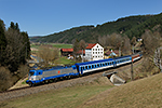 380 006-7, trať: 196 Praha - České Budějovice - Linz (Kefermarkt) Ex 1543 ANTON BRUCKNER, foceno: 27.03.2017