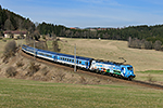 380 011-7, trať: 196 Praha - České Budějovice - Linz (Semmelbauer), Ex 1543 ANTON BRUCKNER, foceno: 25.03.2017