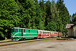 705 905-8, trať 229: Jindřichův Hradec - Nová Bystřice (Střížovice), foceno: 03.06.2017