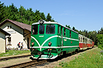 705 905-8, trať 229: Jindřichův Hradec - Nová Bystřice (Hůrky), foceno: 03.06.2017