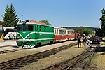 705 905-8, trať 229: Jindřichův Hradec - Nová Bystřice (Nová Bystřice), foceno: 03.06.2017
