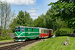 705 905-8, trať 229: Jindřichův Hradec - Nová Bystřice (Kunžak - Lomy), foceno: 21.05.2016