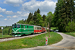 705 905-8, trať 229: Jindřichův Hradec - Nová Bystřice (Senotín), foceno: 21.05.2016