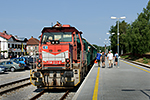 708 011-2, trať: 194 Polečnice - Nové Údolí (Černá v Pošumaví - Hůrka), foceno: 18.07.2015