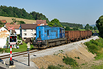 742 329-6, trať: 194 České Budějovice - Kájov (Třísov), foceno: 02.07.2015