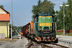 743 006-9, trať: 194 Černá v Pošumaví - České Budějovice (Černá v Pošumaví - nádraží), foceno: 11.08.2015