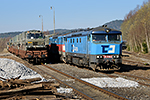 749 018-8, trať: Polečnice - České Budějovice (Polečnice), foceno: 01.04.2017