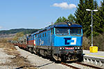 749 018-8, trať: Polečnice - České Budějovice (Hořice na Šumavě), foceno: 01.04.2017