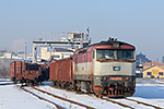 749 019-6, trať: České Budějovice - nádraží, foceno: 19.01.2016