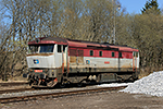 749 019-6, trať: České Budějovice - Polečnice (Polečnice), foceno: 31.03.2017