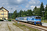 750 713-0, trať: 194 Nová Pec - České Budějovice (Nová Pec), foceno: 16.08.2016