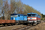 751 316-1, trať: 194 České Budějovice - Polečnice (Polečnice), foceno: 31.03.2017