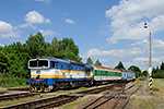 754 006-5, trať: 194 České Budějovice - Černý Kříž (Český Krumlov), foceno: 14.06.2014