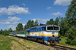 754 006-5, trať: 194 Černý Kříž - České Budějovice (Hodňov), foceno: 22.06.2014