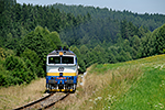 754 006-5, trať: 194 České Budějovice - Černý Kříž (Šebanov), foceno: 20.07.2014