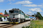 754 008-1, trať: 194 České Budějovice - Černý Kříž (Horní Planá), foceno: 20.07.2015