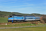 754 015-6, trať: 194 Praha - České Budějovice - Kájov (Přísečná), Ex 531 JOSEF SEIDEL, foceno: 23.11.2017