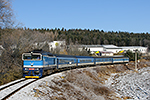 754 015-6, trať: 194 Praha - České Budějovice - Kájov (Zlatá Koruna), Ex 531 JOSEF SEIDEL, foceno: 30.12.2016