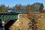 754 015-6, trať: 194 Praha - České Budějovice - Kájov (Mříč), Ex 531 JOSEF SEIDEL, foceno: 01.01.2017