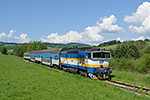 754 020-6, trať: 194 Černý Kříž - České Budějovice (Šebanov), foceno: 20.05.2014